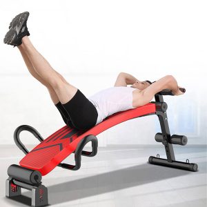 Home Fitness Ab Sit Up Bench Abdominal Training Board Workout Sports Dumbbell Stool Exercise Tools