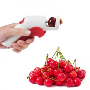 1 pc Creative Cherries Plastic Fruits Tools Fast Remove Cherry Seed Removers Enucleate Keep Complete