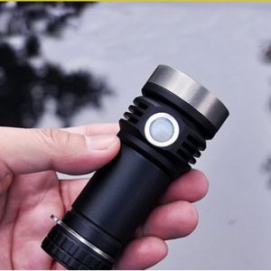 Titanium / Black AMUTORCH SST40 X9 XP-L HD 3600lm High Lumen USB Rechargeable 26650 Flashlight