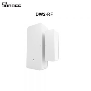 SONOFF DW2-RF 433Mhz Wireless Door Window Sensor App Notification Alerts For Smart Home Security Alarm Works with SONOFF RF Bridge