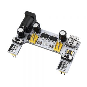 MB102 2 Channel 3.3V 5V Breadboard Power Supply Module White Breadboard Dedicated Power Module MB-102 Solderless Bread Board