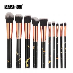 10Pcs Kits Makeup Brushes Set Professional Powder Foundation Concealer Eye shadow Lip Soft Make Up brush Comsestic Tools