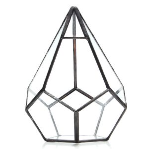 Succulent Plant Triangle Greenhouse Glass Terrarium DIY Micro Landscape Glass Bottle