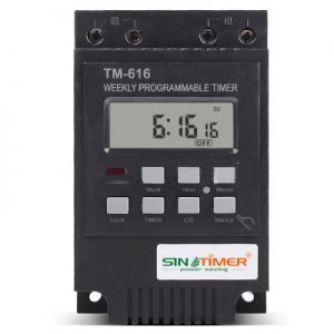 220V 110V 12V 30AMP TM616 Control Load 7 Days Programmable Digital TIME SWITCH Relay Timer Control
