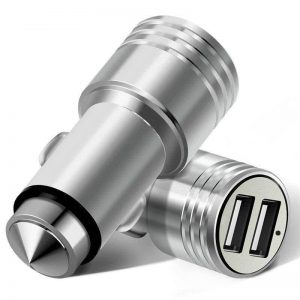 3.1A Dual Port USB Car Charger Mini Universal Fast Smart Car-Charger For Apple iPhone 7 LG Samsung Xiaomi More Phone PC