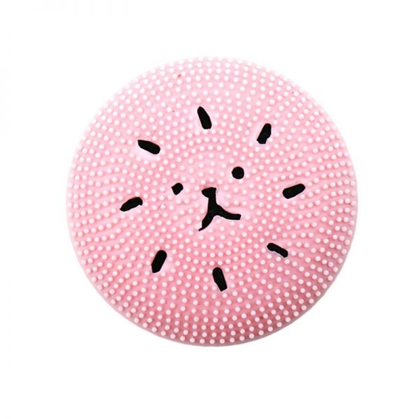 Silicone Cleansing Brush Cartoon Pink Jellyfish Octopus Wash Brush Clean Face