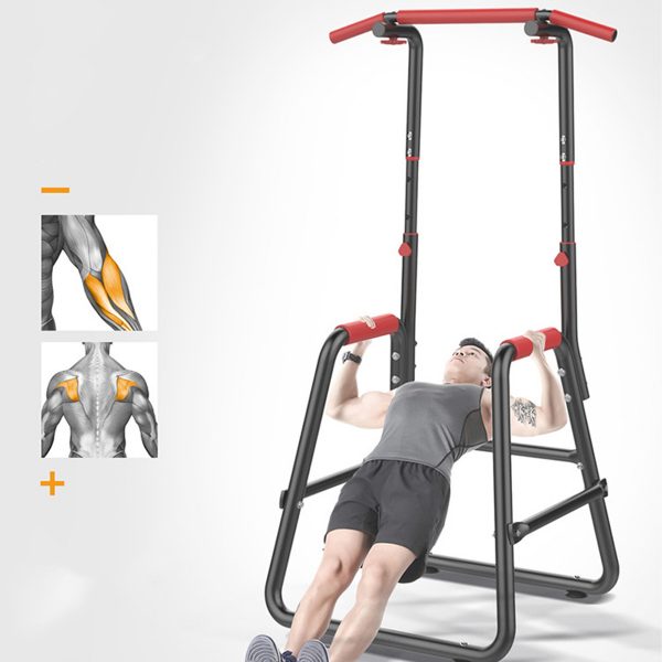 KALOAD Multifunctional Indoor Fitness Equipment Horizontal Bar Single/Parallel Bar Pull Up Trainer Body Buliding Arm Back Exercise