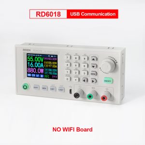 RIDEN® RD6018 RD6018W USB WiFi DC to DC Voltage Step Down Power Supply Module Buck Converter Voltmeter Multimeter 60V 18A 1080W