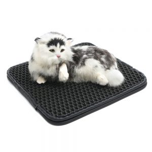 Cat Litter Pad Mat Pet Foam Rubber Rug Foldable 2 Layers EVA Waterproof