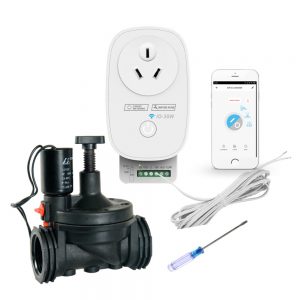 Bakeey Tuya WiFi Remote APP Control Intelligent Irrigation Controller Automatic Irrigation Timear Water Value Controller 1-way Electronic Valve For Smart Home
