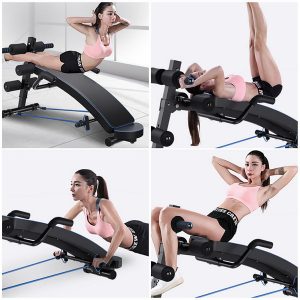 Multi-functional Abdominal Training Machine Sit Up Bench Home Gym Fitness Equipment Sport Workout Push Up Exercise Tools