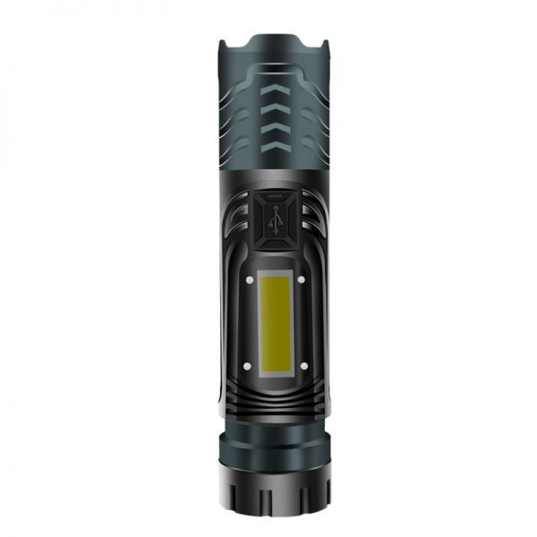 XANES® W750 XHP99+COB 2000LM Strong LED Flashlight With Side Light & Magnet Tail Zoomable Tactical LED Torch For Hunting Camping