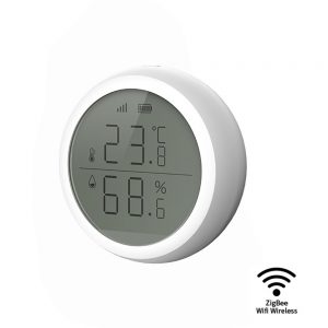 Bakeey Tuya Zigbee WIFI Wireless Smart Temperature and Humidity Sensor LCD Screen Use With Gateway For Smart Home