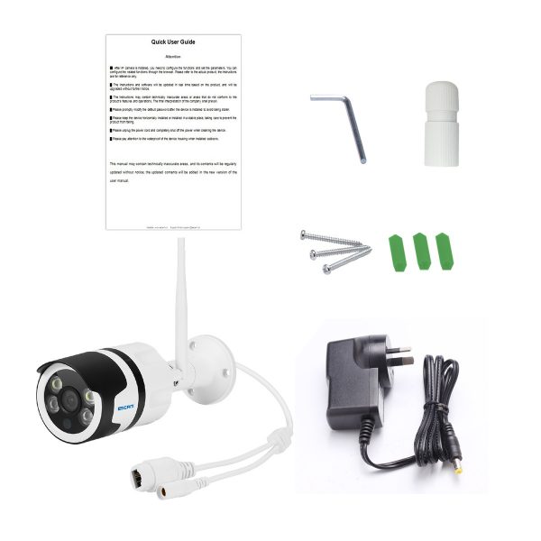 ESCAM QF508 1080P Wireless IP Camera Waterproof Surveillance Security Cameras Infrared Bullet Camera