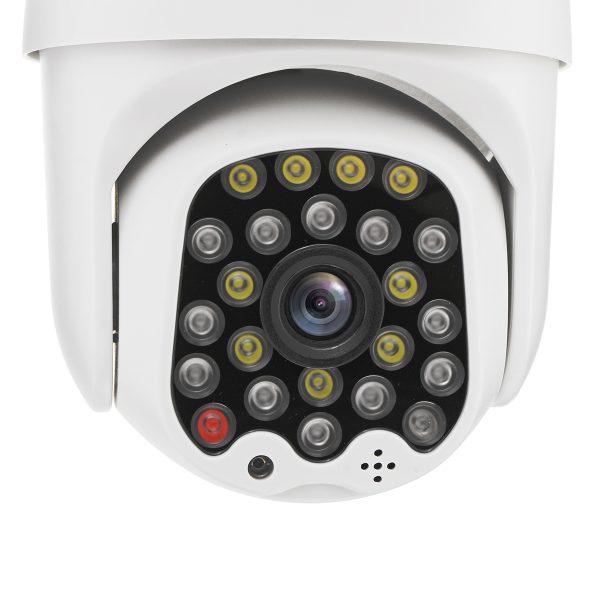 GUUDGO 4X Zoom 23LED 1080P HD Wifi IP Security Camera Outdoor Light & Sound Alarm Night Vision Waterproof