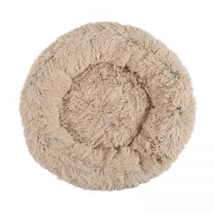Pet Bed Comfortable Donut Cuddler Round Dog Kennel Ultra Soft Washable Dog and Cat Cushion Bed Winter Warm Sofa