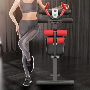 Multifunction 4 Levers Adjustable Bench Sit Up Abdominal Trainer Exercise Bench Home Gym Fitness