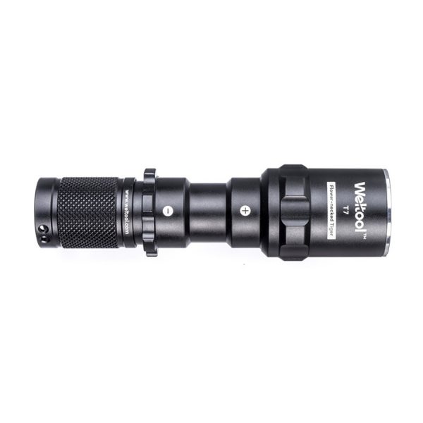 Weltool T7 2Modes AA Compact Tactical Flashlight Long Throw IP67 Waterproof Neutral White/Cool White