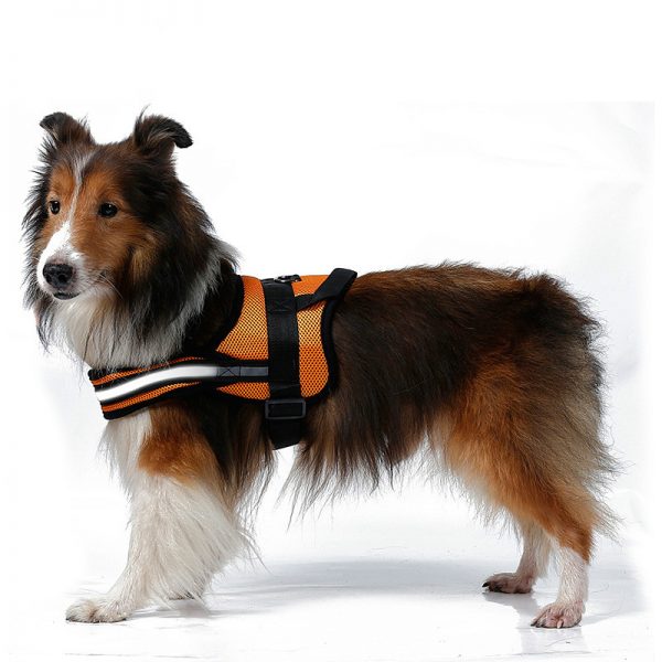 No Pull Dog Harness Mesh Padded Service Dog Harnesses Retrieve Vest Harness