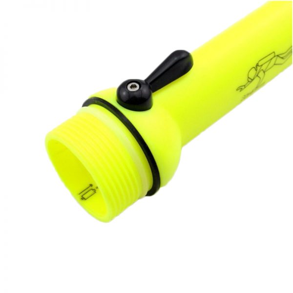 Yupard Q5 600LM Brightness Diving LED Flashlight White/Yellow Light