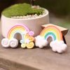 Micro Landscape Decorations Mini Rainbow Garden Landscaping