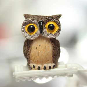 Micro Landscape Decor Resin Mini Owl Garden DIY Ornament
