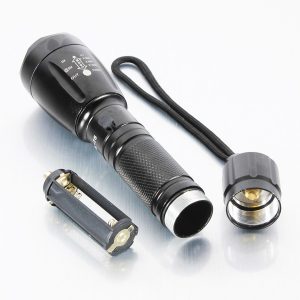 MECO T6 5 Modes 2000LM Zoomable LED Flashlight 18650/AAA