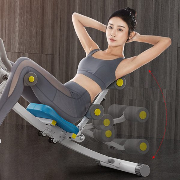 Multi-function 4-in-1 Sit Up Bench Ab Training Exercise Bench Adjustable Dumbbell Stool Outdoor Home