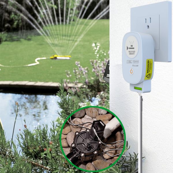 Bakeey Tuya WiFi Remote APP Control Intelligent Irrigation Controller Automatic Irrigation Timear Water Value Controller 1-way Electronic Valve For Smart Home