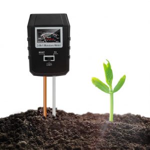 3 IN 1 Digital Soil Moisture Sunlight PH Meter Tester for Plants Flowers Acidity Moisture Measurement Garden Tools