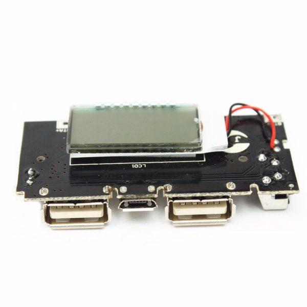 3Pcs Dual USB 5V 1A 2.1A Mobile Power Bank 18650 Battery Charger PCB Module Board