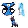 Adjustable Soft and Comfortable Small Dog Vest Harness Fashion Nylon Mesh Harness S/M/L