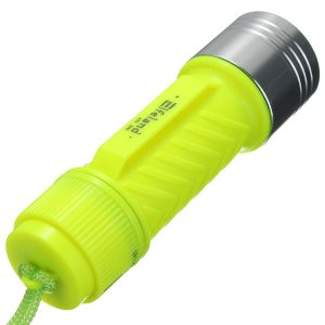 Elfeland T6 2000LM Waterproof Diving LED Flashlight 18650/AAA