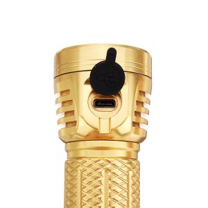 Astrolux MF01 Mini Limited Version Copper Brass 7* SST20 5500LM Type-C Rechargeable Campact EDC Flashlight 26650 21700 18650