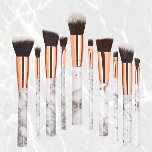 10Pcs Kits Makeup Brushes Set Professional Powder Foundation Concealer Eye shadow Lip Soft Make Up brush Comsestic Tools