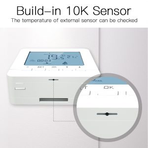 MoesHouse BHT-002-BW 110V-220V Wall Hung Temperature Controller Thermostat