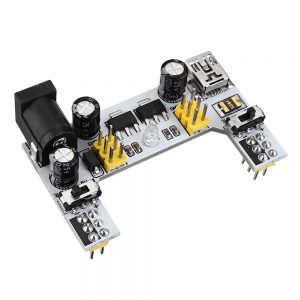 MB102 2 Channel 3.3V 5V Breadboard Power Supply Module White Breadboard Dedicated Power Module MB-102 Solderless Bread Board