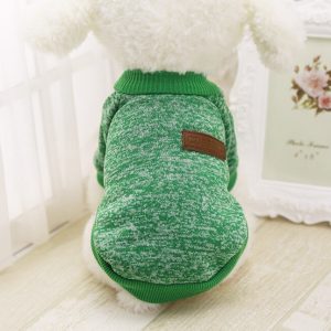 Dog Clothes Soft Dog Clothes Warm Puppy Outfit Pet Jacket Coat Soft Sweater Clothing For Small Dogs Puppy