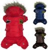 Dog Pet Warm Winter Coat Jacket AIR FORCE Waterproof Puppy Hoody Clothes Dogs Cats Kitten Puppy Thick Clothes Animal Hoodies