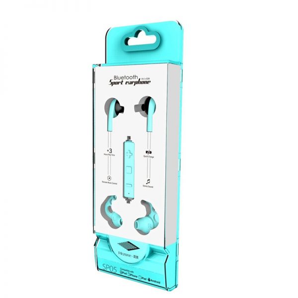 Sport Earplug Type Wireless Bluetooth Headset CSR True Stereo 4.0 Battery Display