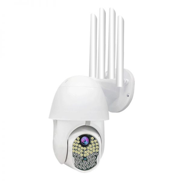 Guudgo 63 LED 1080P 2MP IP Camera Outdoor Speed Dome Wireless Wifi Security IP66 Waterproof Camera 360° Pan Tilt Zoom IR Network CCTV Surveillance