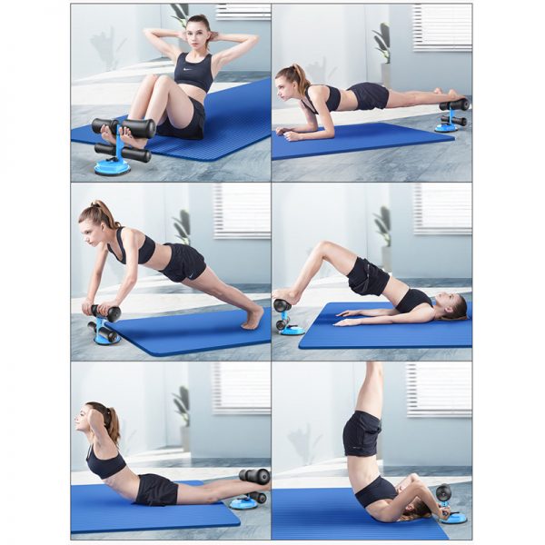 Home Muscle Training Sit Up Bar Adjustable Assistant Abdominal Sport Fitness Exercise Tools