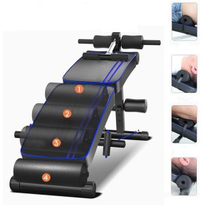 Foldable Sit Up Bench Ab Crunch Exercise Board Decline Fitness Workout Gym Home Dumbbell Bench