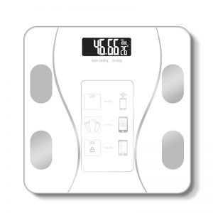 KALOAD® Smart Wireless Body Fat Scale USB+Solar Charing BMI Scales Digital Scale For Body Weight With APP Analyzer