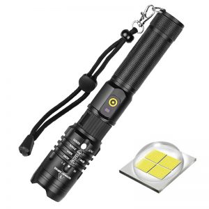 XANES P50 XHP50 3-5Modes Telescopic USB Rechargeable Flashlight LED With 18650 Battery Flashlight Suit Flashlight Led Flashlight 18650 Flashlight Torch