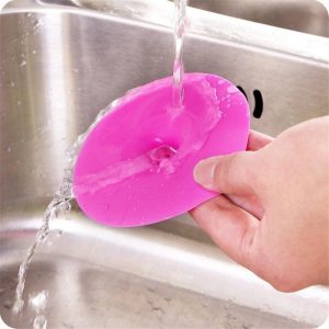 1pc Silicone Bathtub Floor Drain for Kitchen Bathroom Accessories Hair Stopper Portable Kitchen Sink Stopper Drain Plug