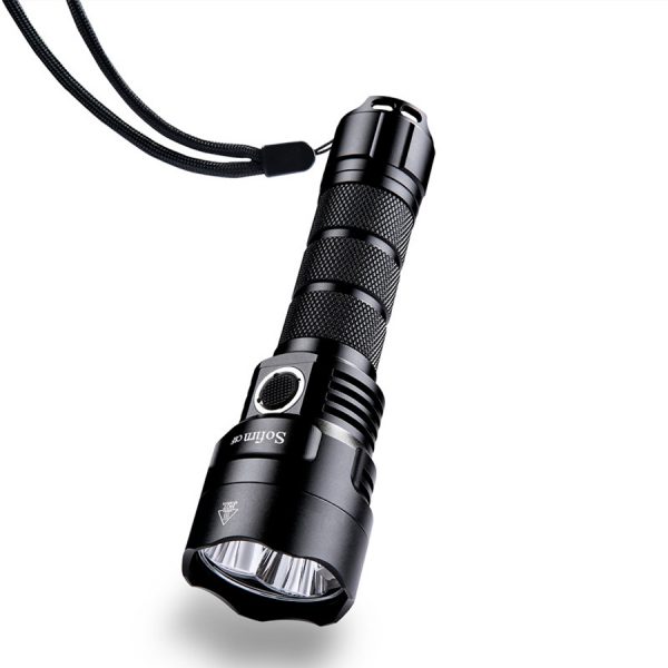 Sofirn New C8F 21700 Version 3x XPL 3500LM Triple Reflector Powerful C8 Flashlight Super Bright Torch with 4 Groups Ramping