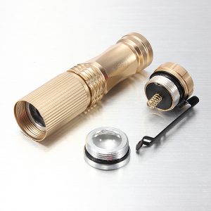 Meco XPE-Q5 600 Lumen 7W Zoomable LED Flashlight For 1xAA 1.2V